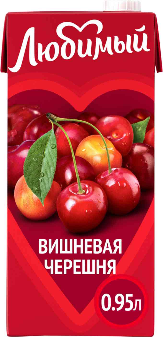 

Напиток сокосодержащий Любимый Вишнёвая черешня