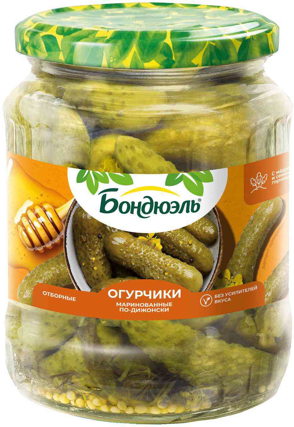 

Огурчики по-дижонски Bonduelle