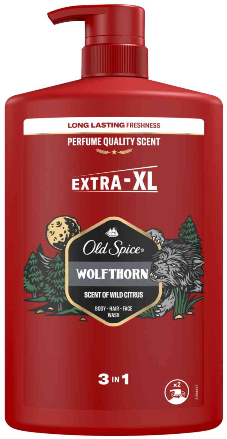 

Гель для душа + шампунь 3в1 Old Spice