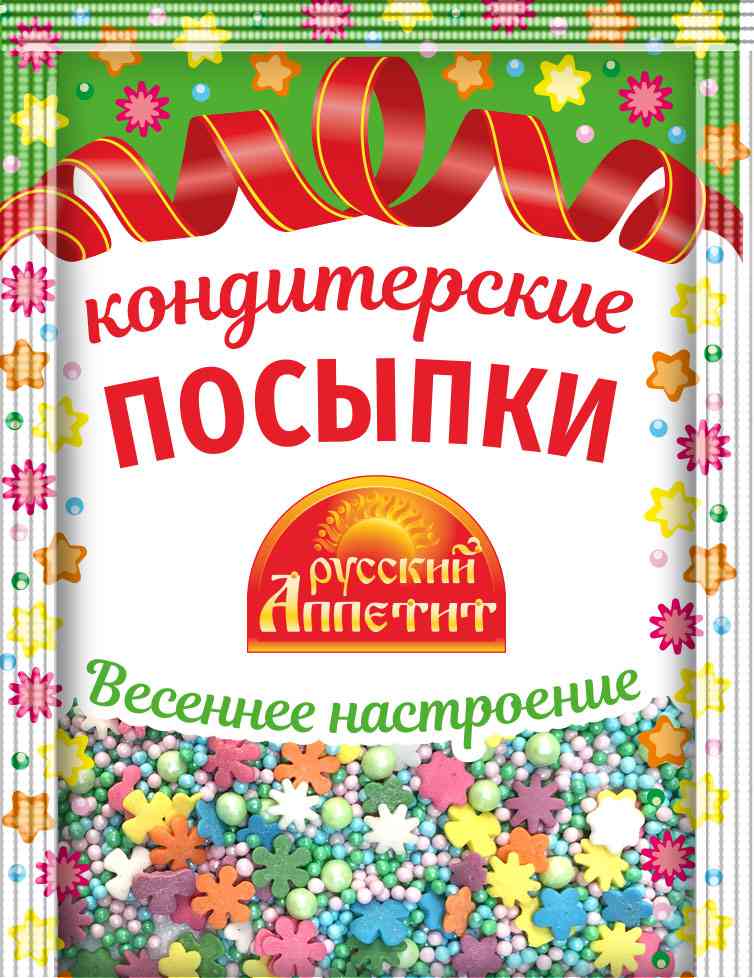 

Посыпки кондитерские Русский аппетит