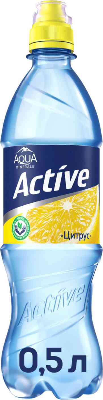 

Напиток Aqua Minerale Active Цитрус негазированный