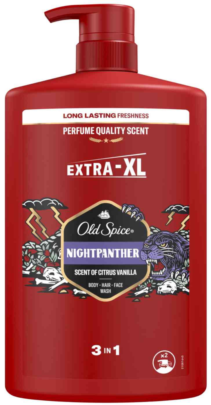 

Гель для душа + шампунь 3в1 Old Spice
