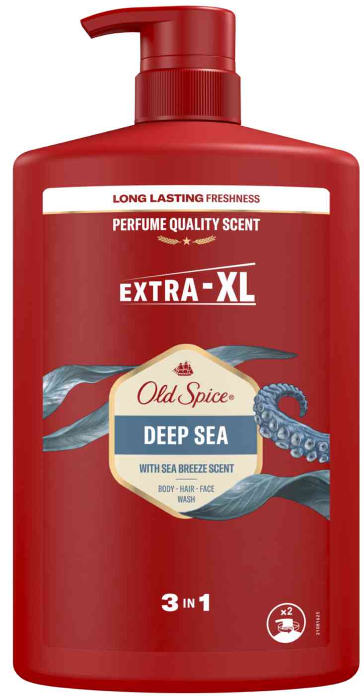 

Гель для душа + шампунь 3в1 Old Spice