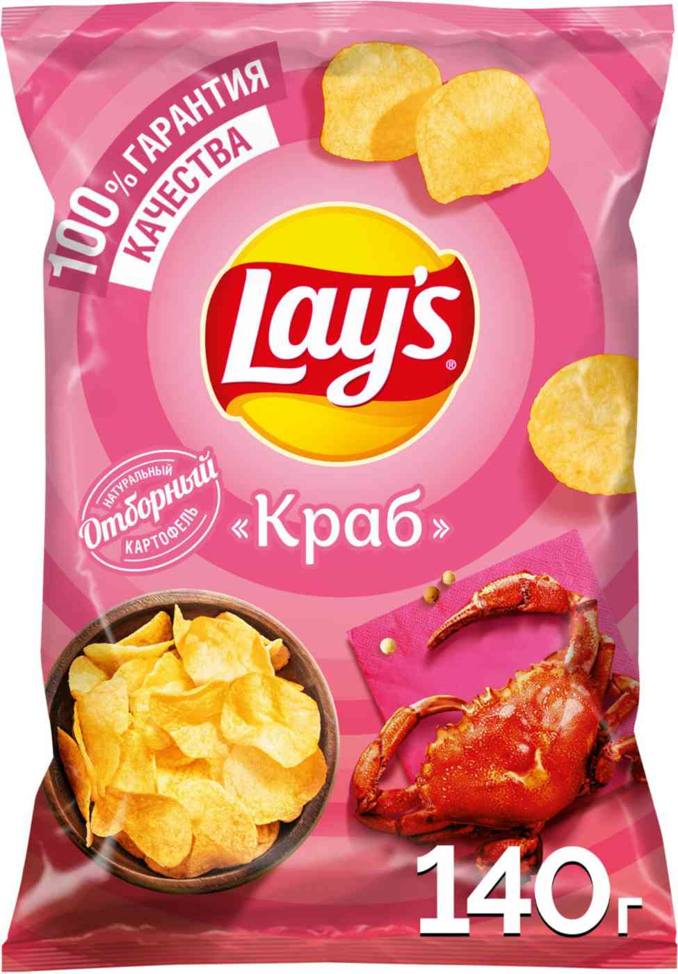 

Чипсы картофельные Lay's Краб