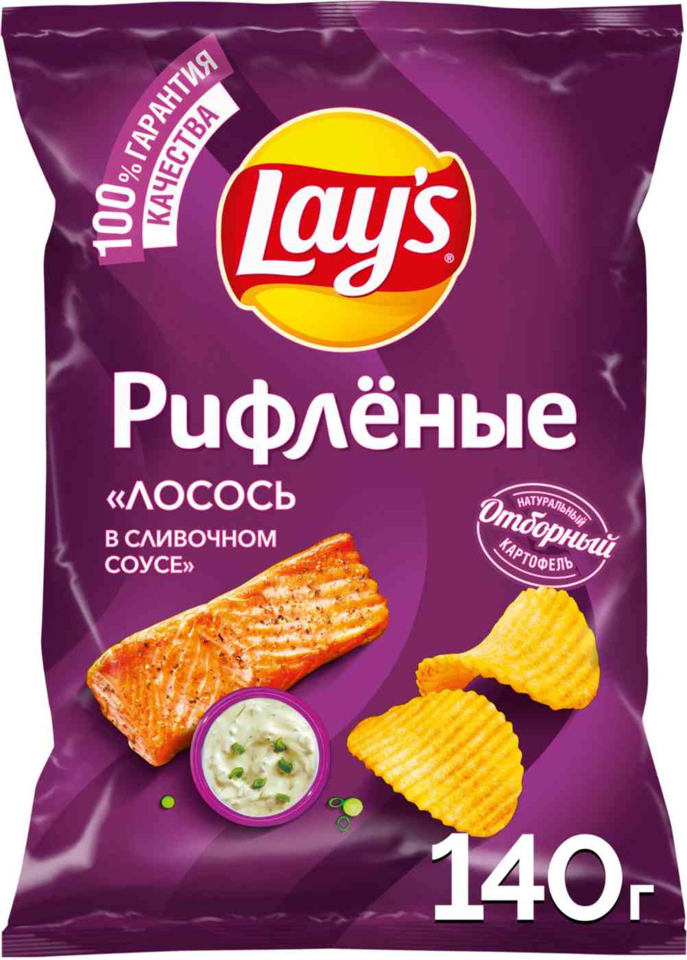 

Чипсы картофельные Lay's Сливочный лосось