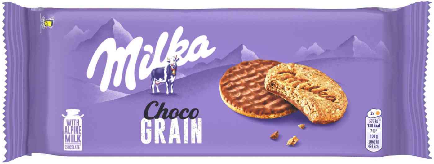 Печенье злаковое Milka