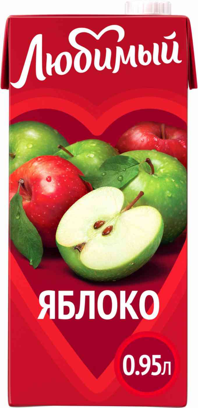 

Напиток сокосодержащий Любимый Яблоко
