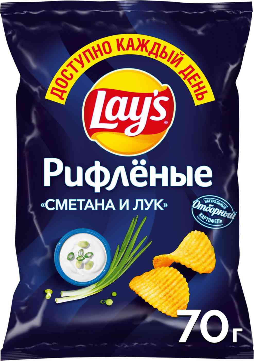 

Чипсы картофельные Lay's Сметана-Лук