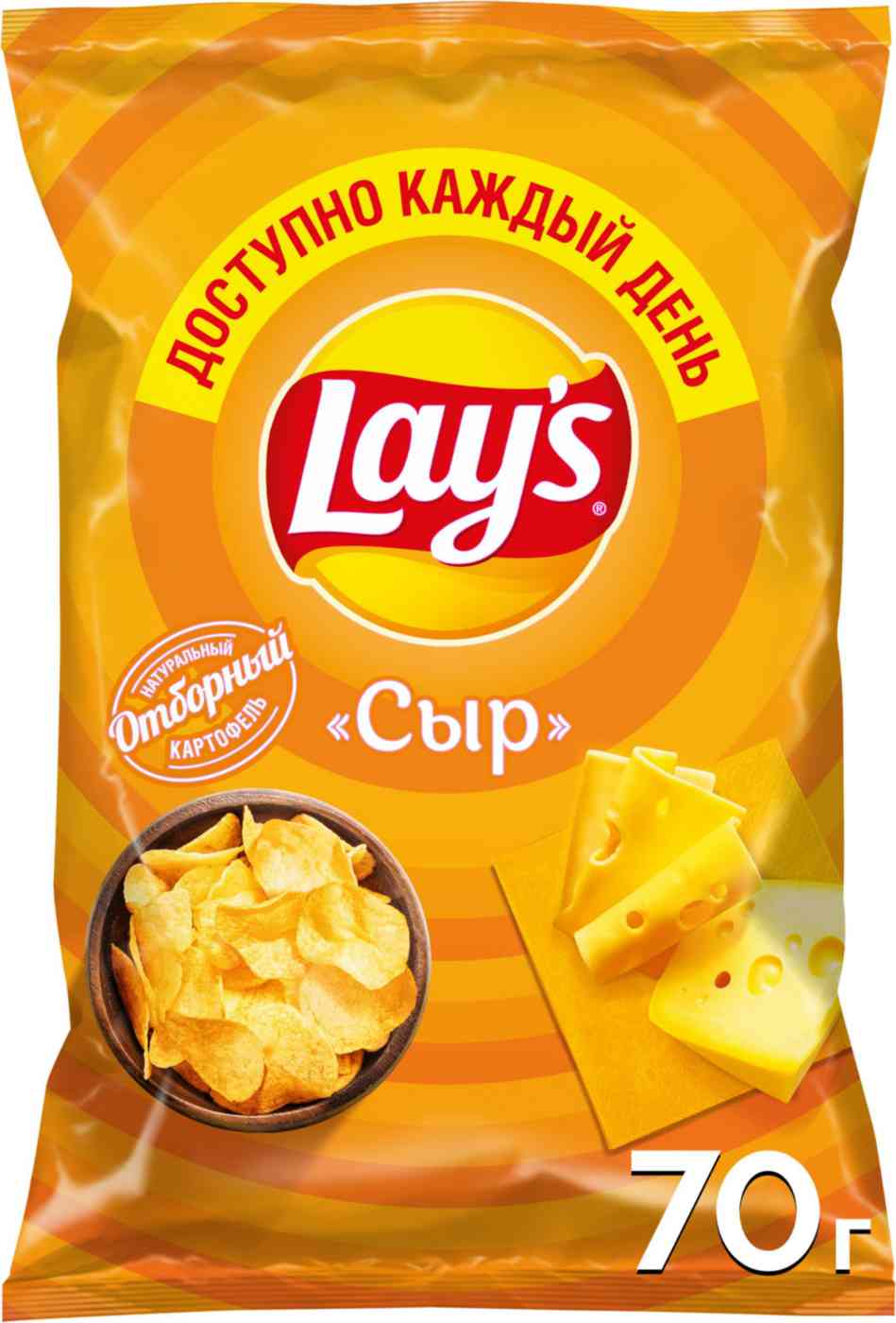 

Чипсы картофельные Lay's Сыр