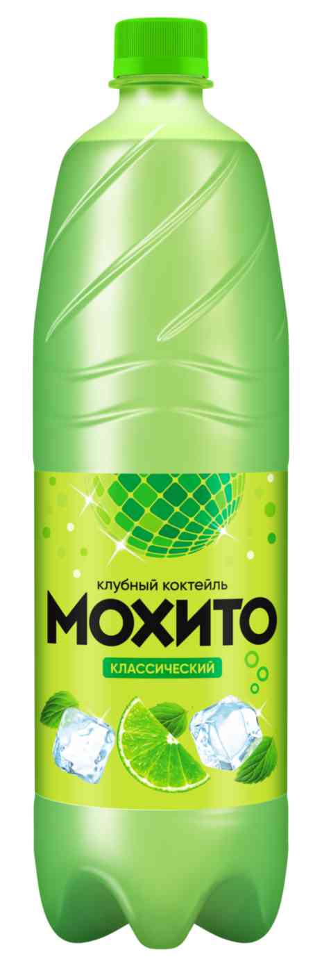 

Клубный коктейль Мохито Классический газированный безалкогольный