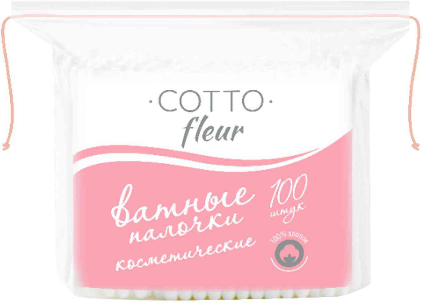 Ватные палочки косметические Cotto fleur