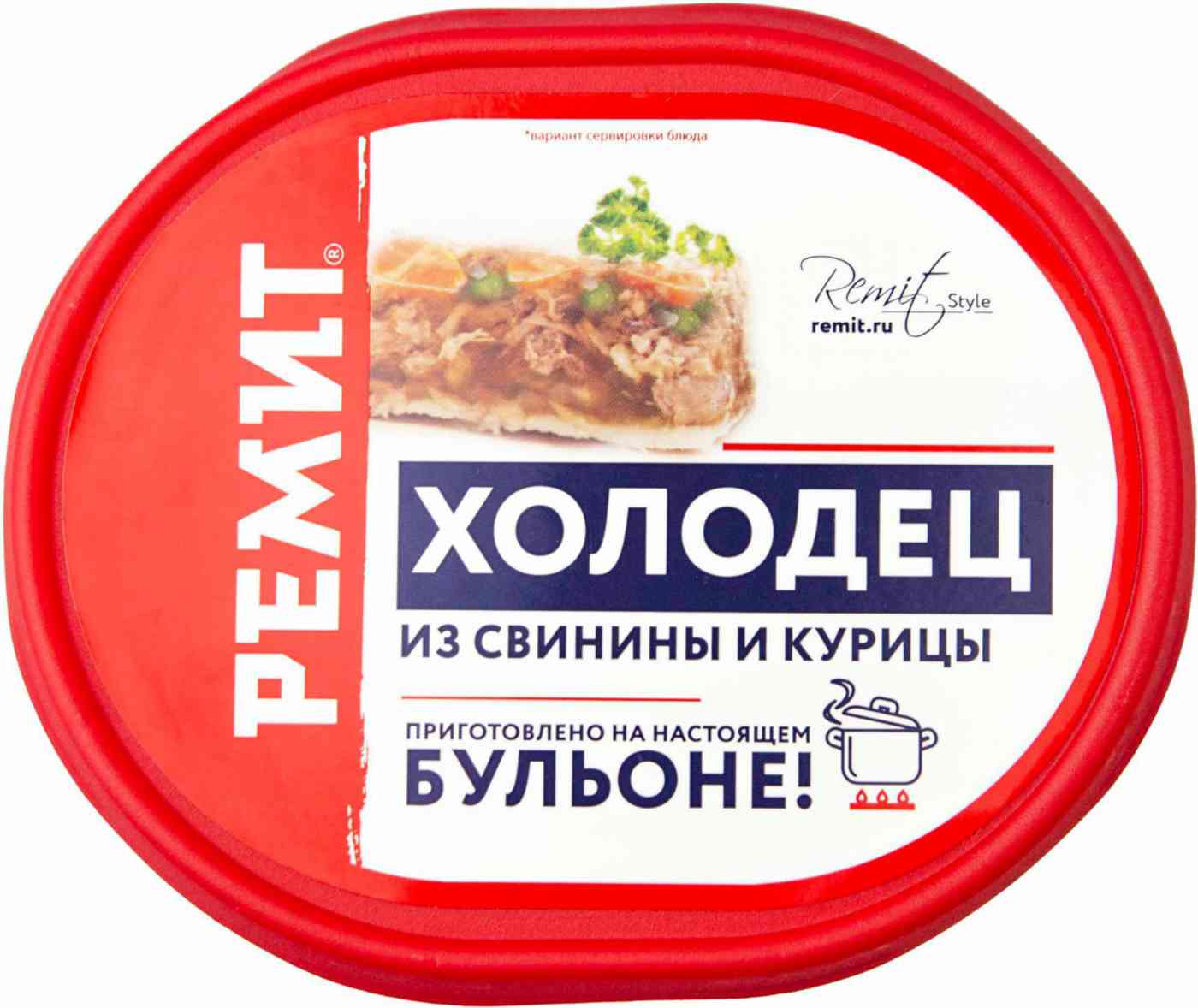 

Холодец из свинины и курицы Ремит