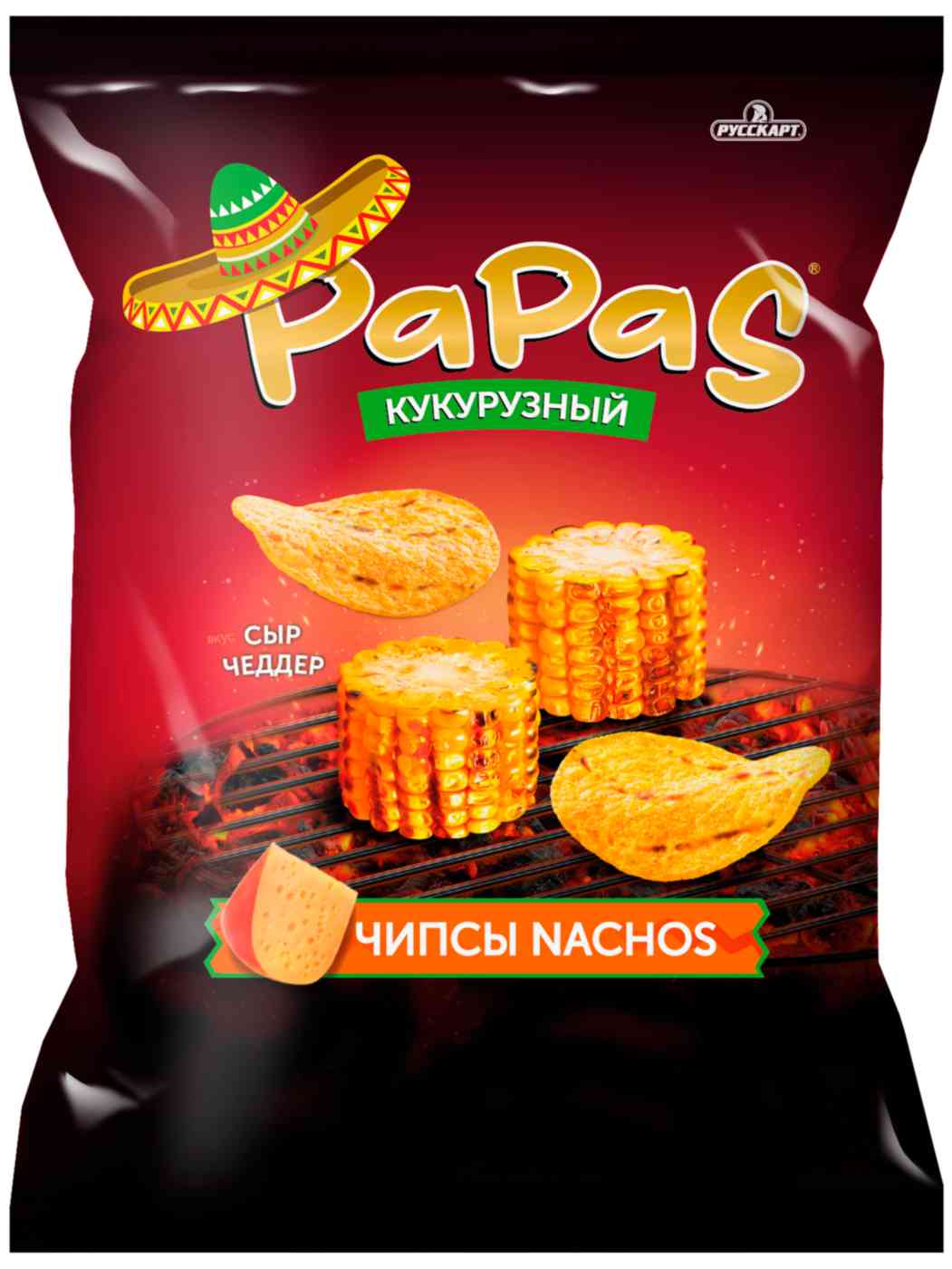 Чипсы кукурузные Papas