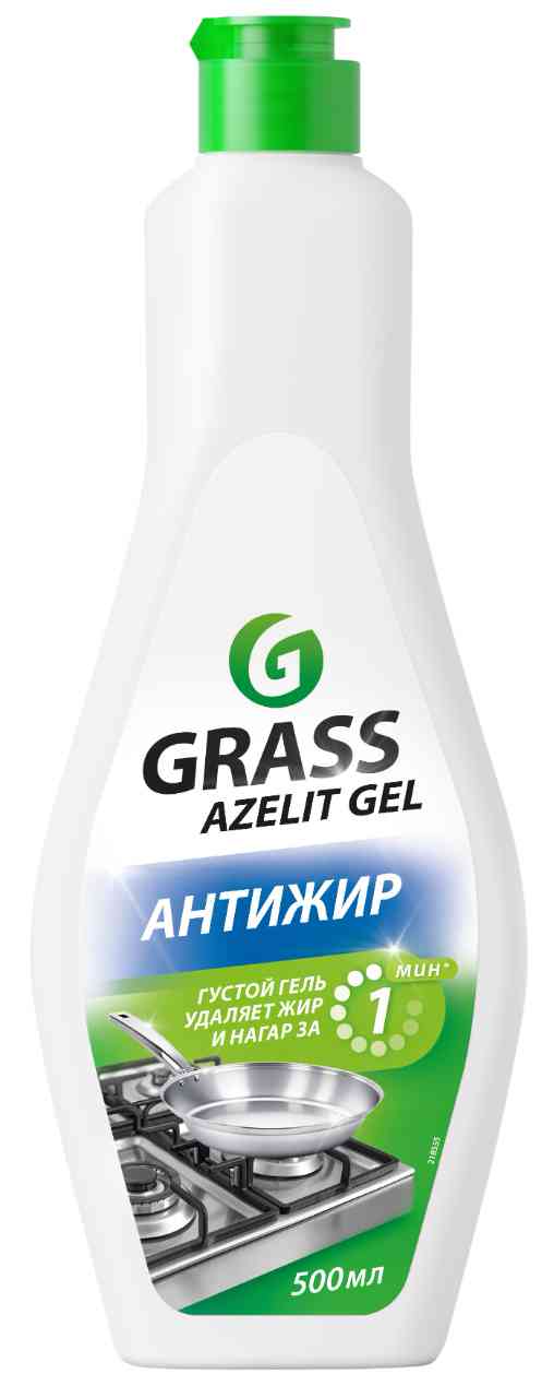 

Гель от жира, нагара и копоти для плит, духовок, грилей Grass