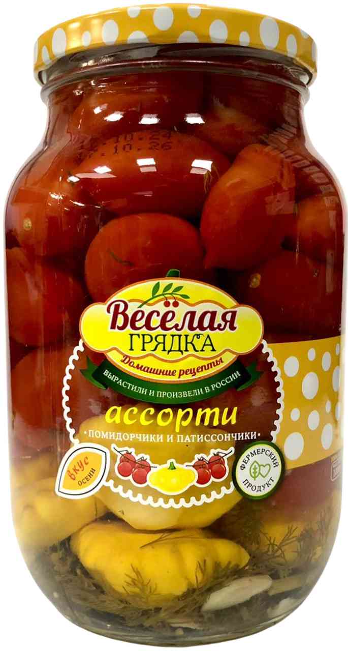 

Ассорти овощное Весёлая грядка