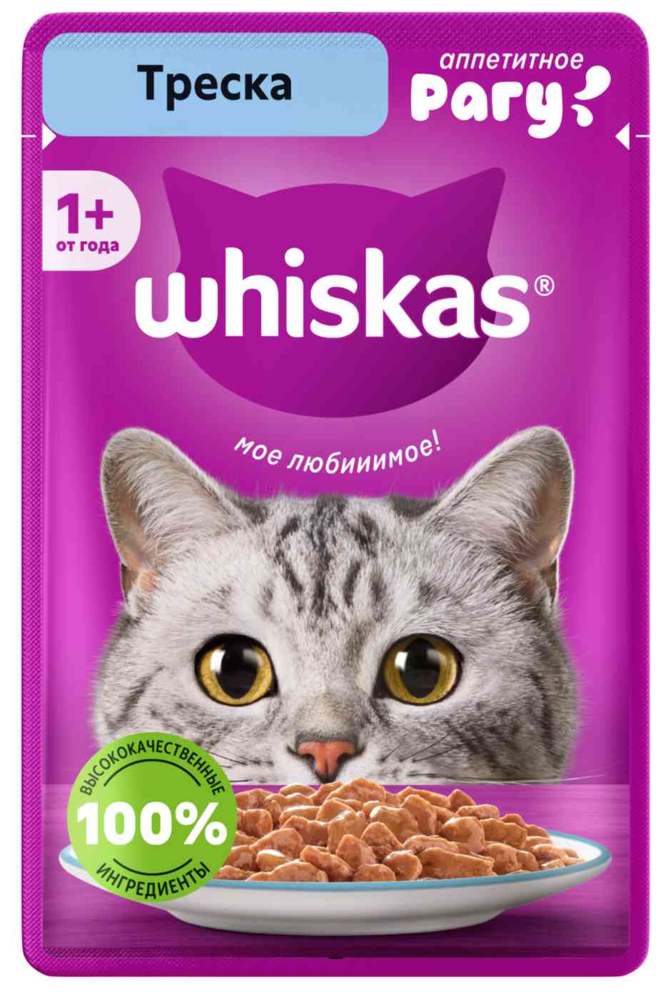 Влажный корм для кошек Whiskas