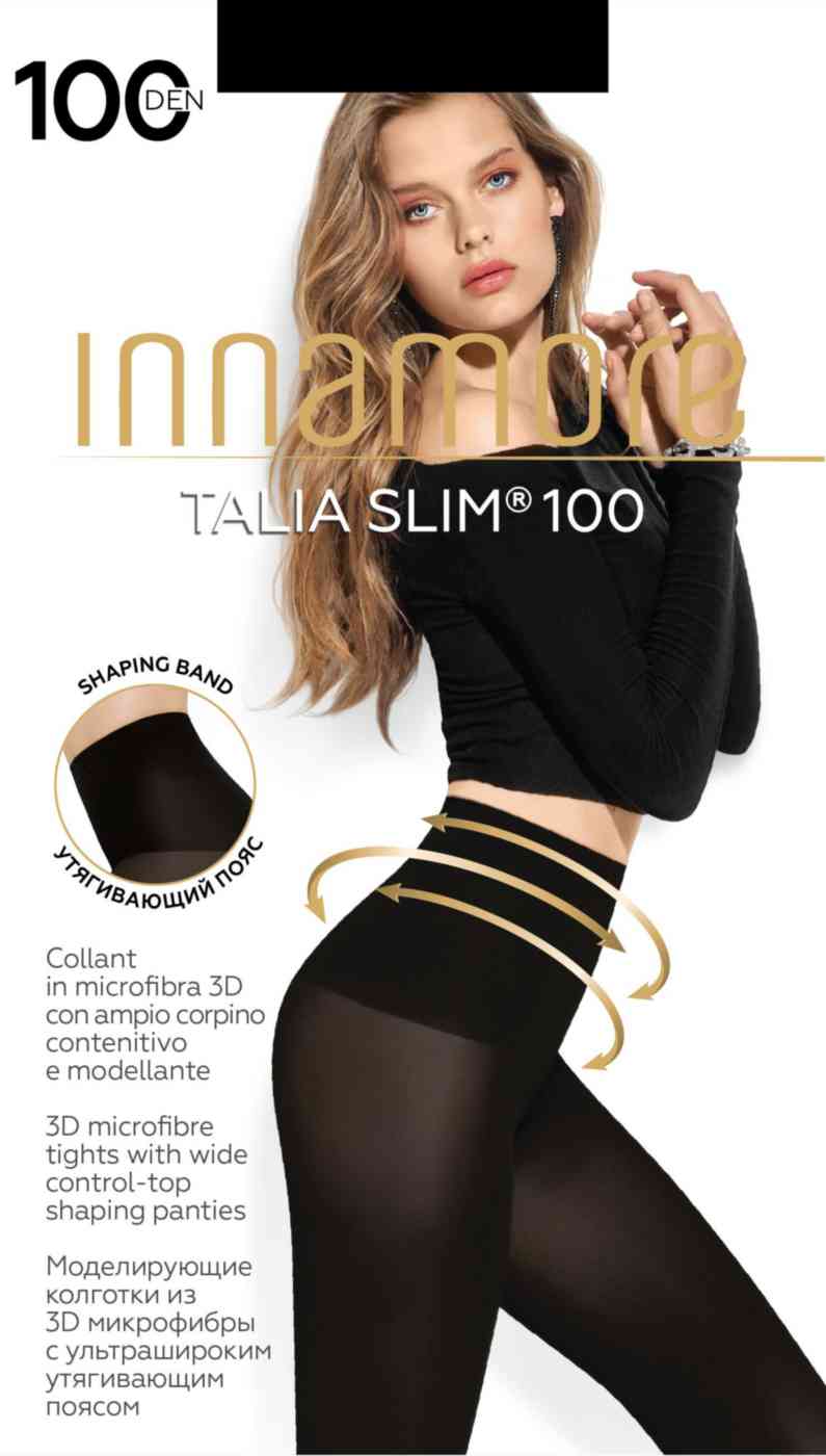 

Колготки женские Incanto Talia Slim цвет: nero/черный, 100den