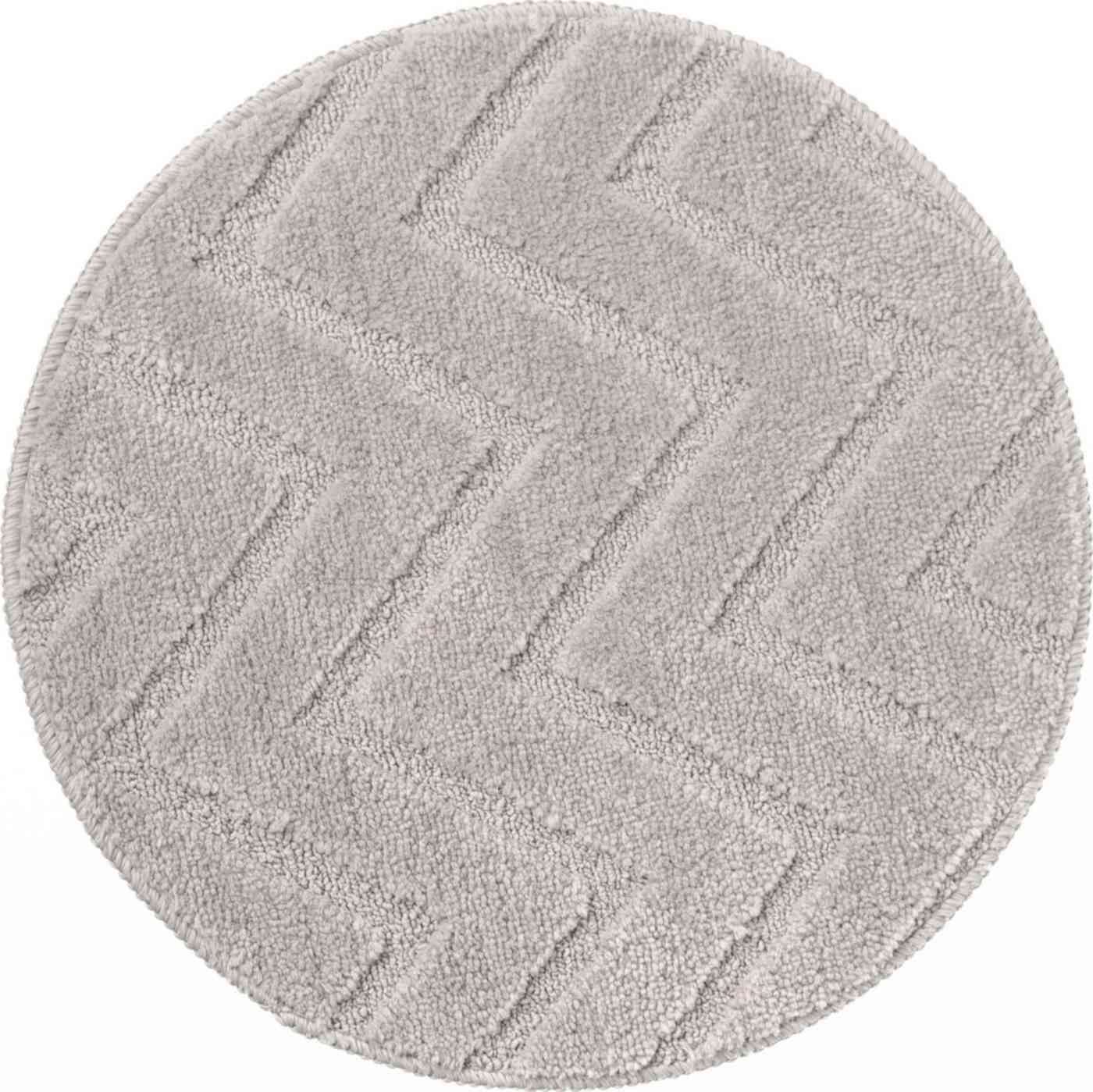 

Коврик интерьерный круглый Зигзаг