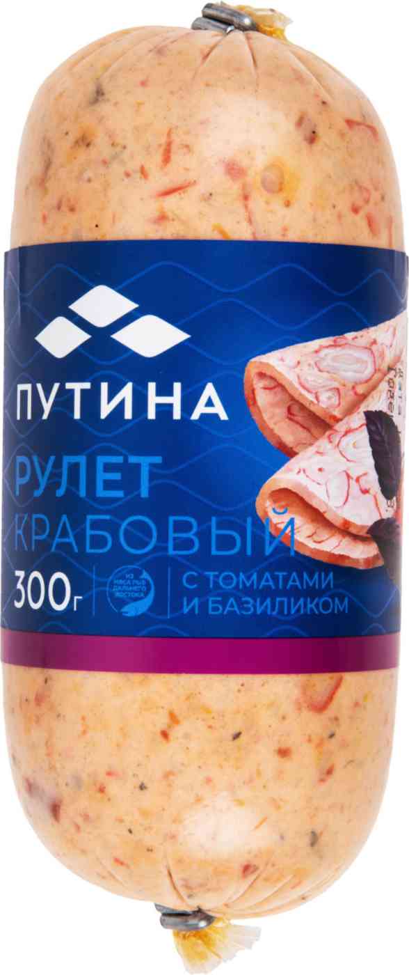 Рулет крабовый имитация Путина