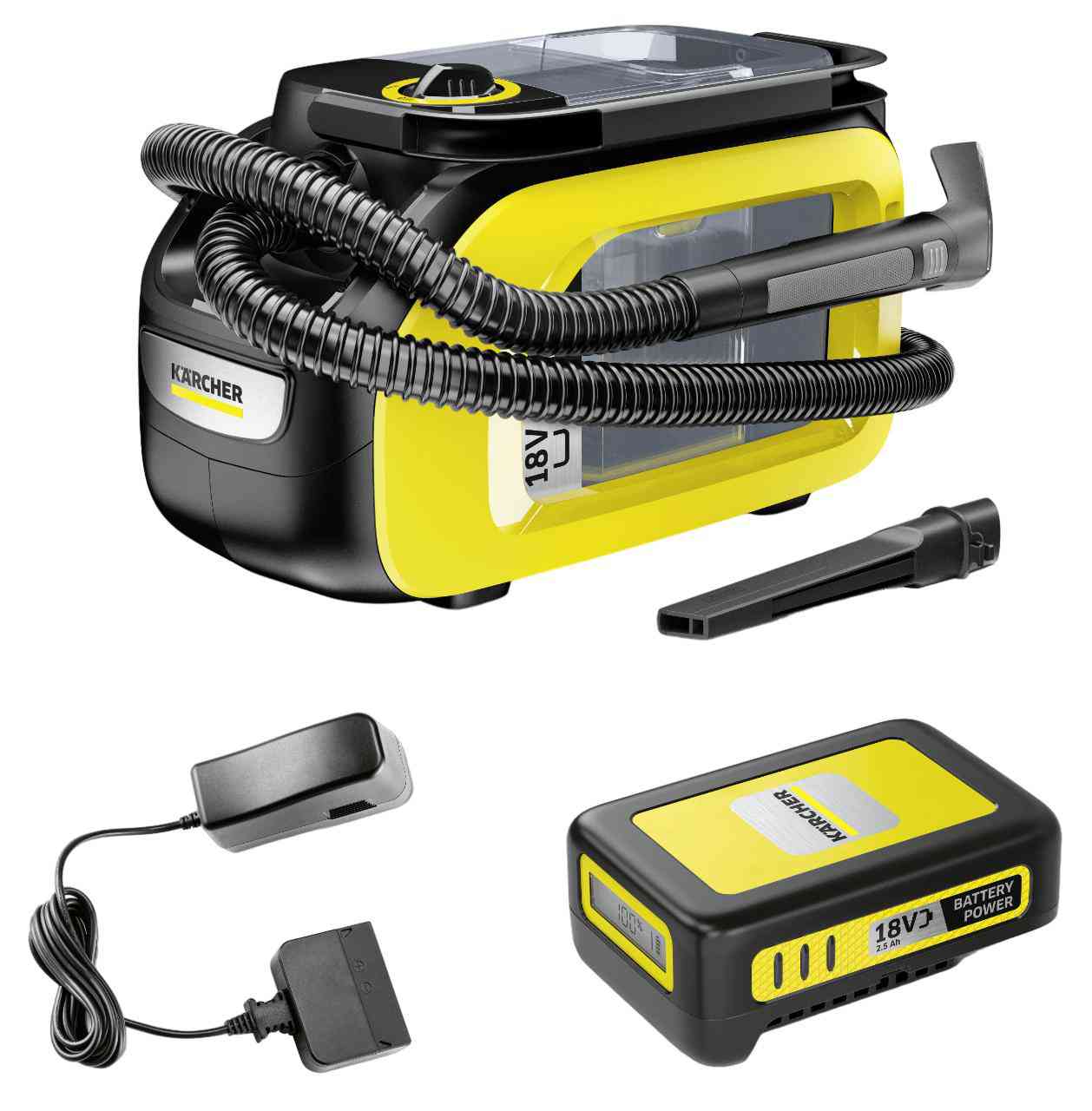 

Пылесос моющий аккумуляторный Karcher