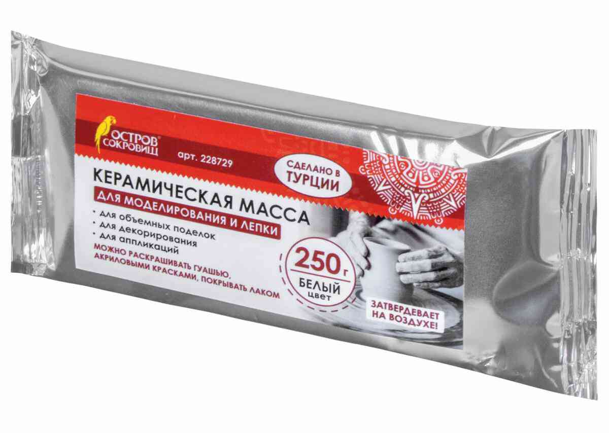 

Масса для лепки керамическая Остров сокровищ
