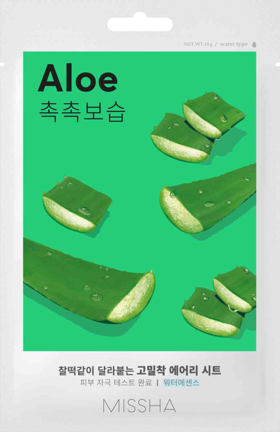 Маска для лица тканевая Missha Aloe увлажняющая для сухой кожи