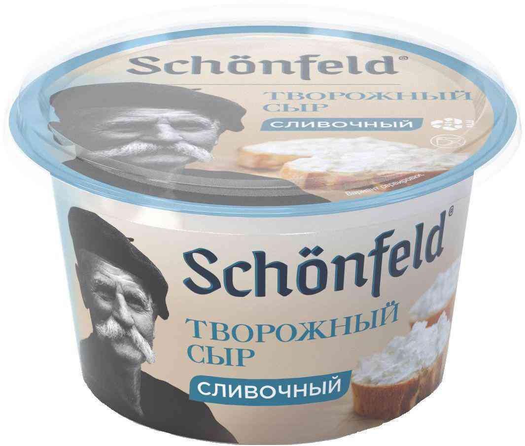 Сыр творожный Schonfeld 116₽