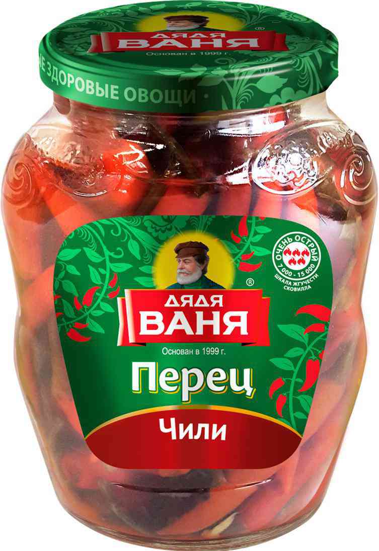 Перец чили маринованный Дядя Ваня