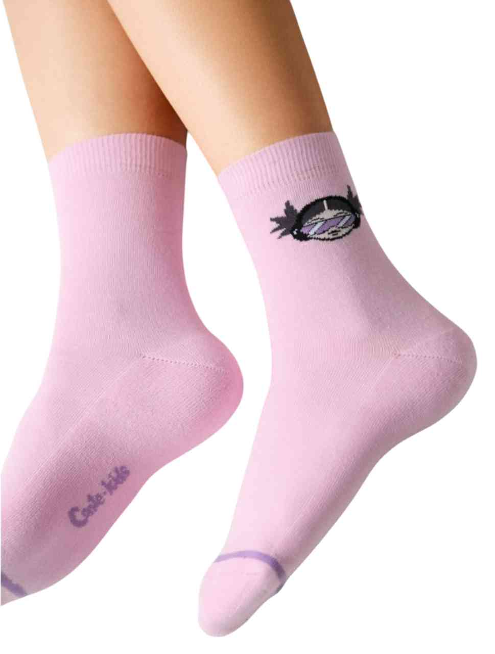 

Носки детские Sof-tiki голова, цвет светло-розовый