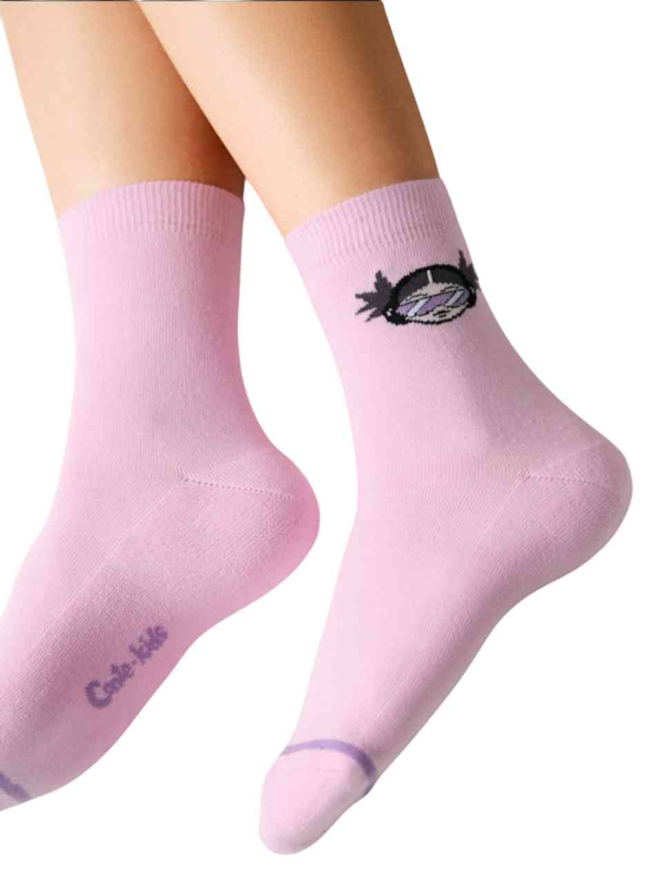 

Носки детские Sof-tiki голова, цвет светло-розовый