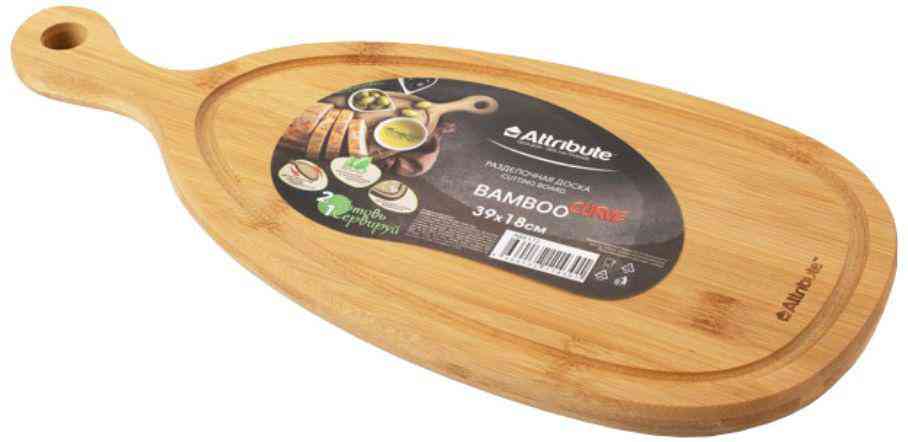 

Доска разделочная Attribute BAMBOO с желобами