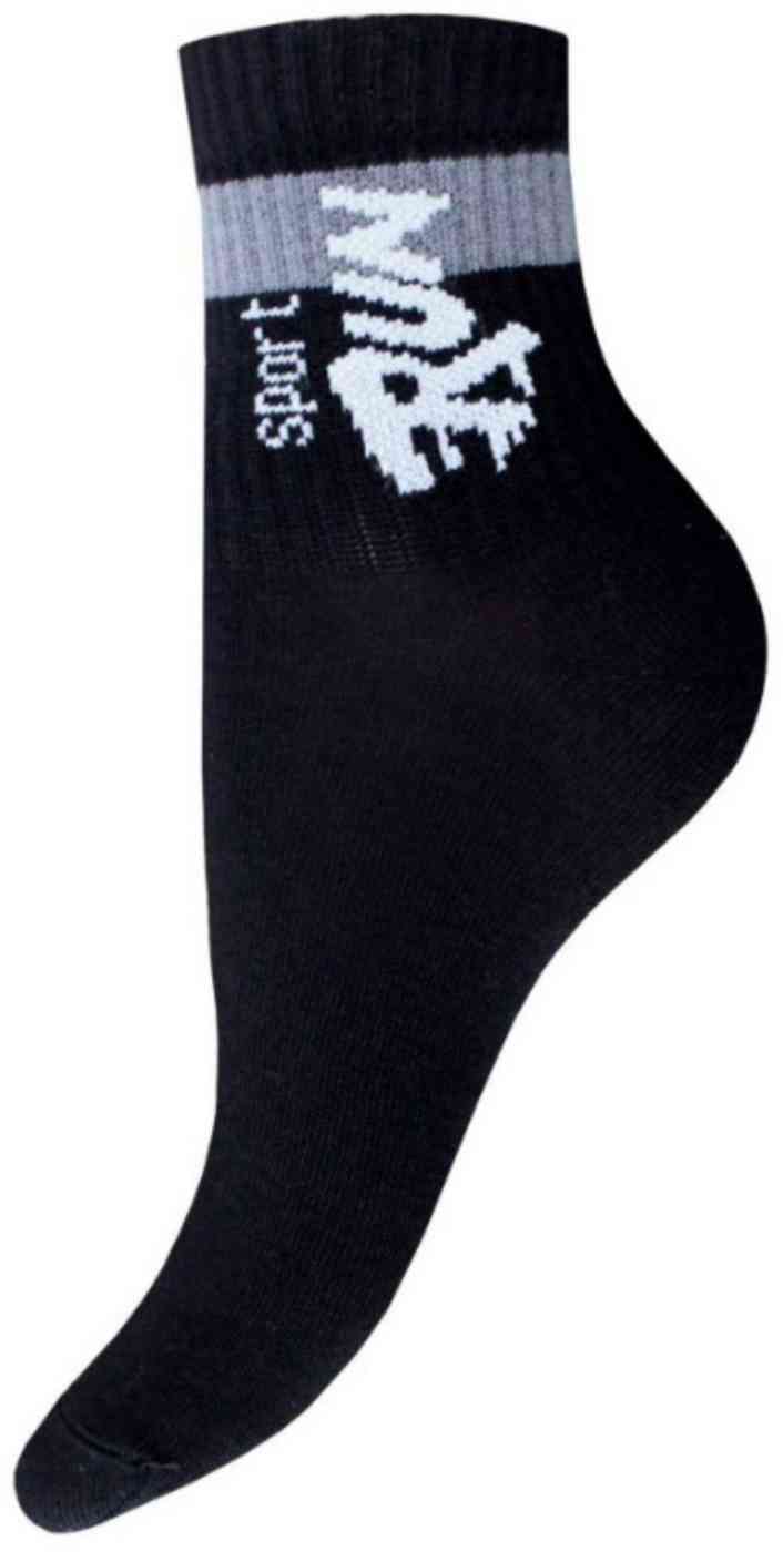 

Носки детские Run серая полоса, цвет черный