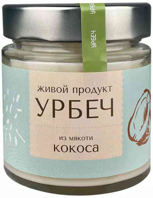 

Урбеч из мякоти кокоса Живой продукт