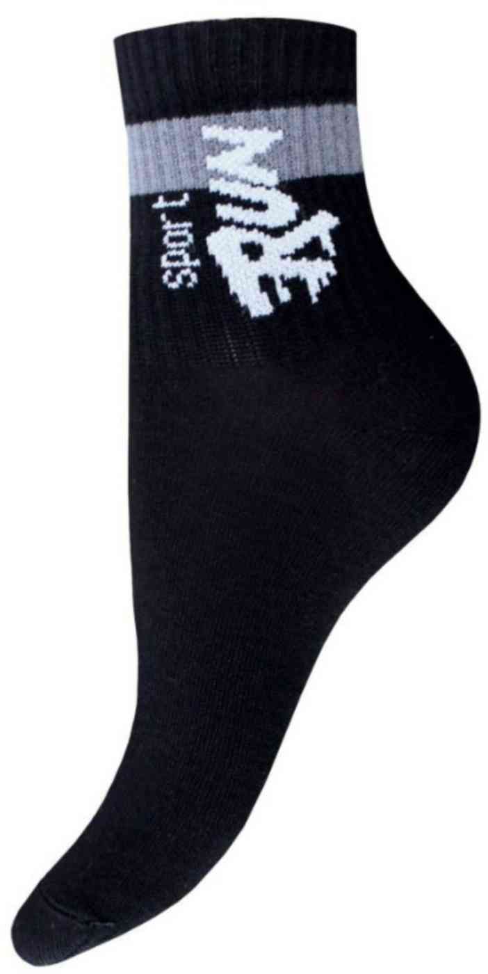 

Носки детские Run серая полоса, цвет черный