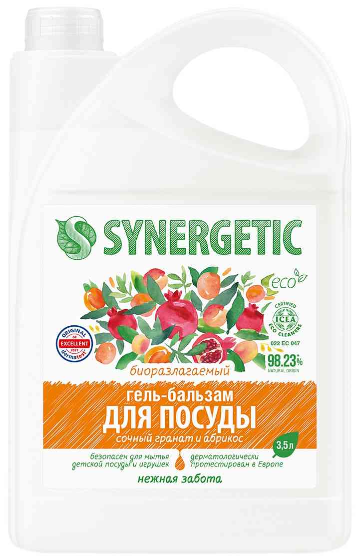 

Гель-бальзам для мытья посуды Synergetic