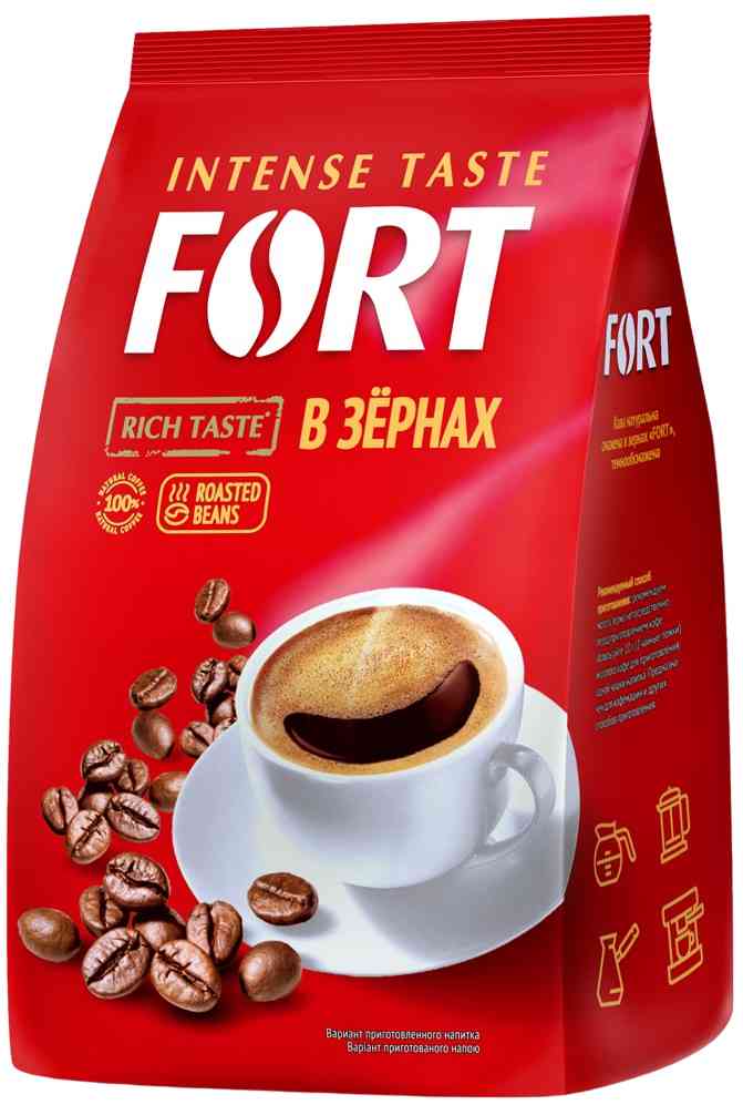 Кофе в зернах Fort