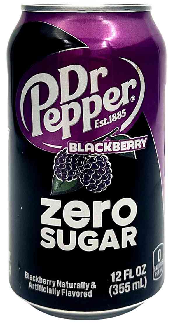 

Напиток Dr. Pepper Blackberry Zero