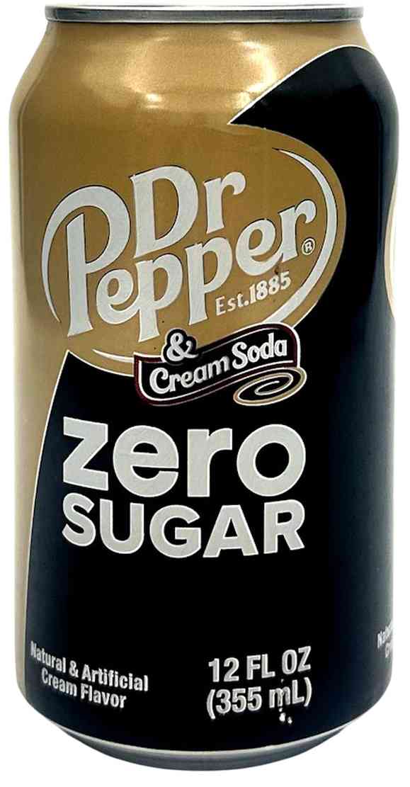 

Напиток Dr. Pepper Cream Soda Zero