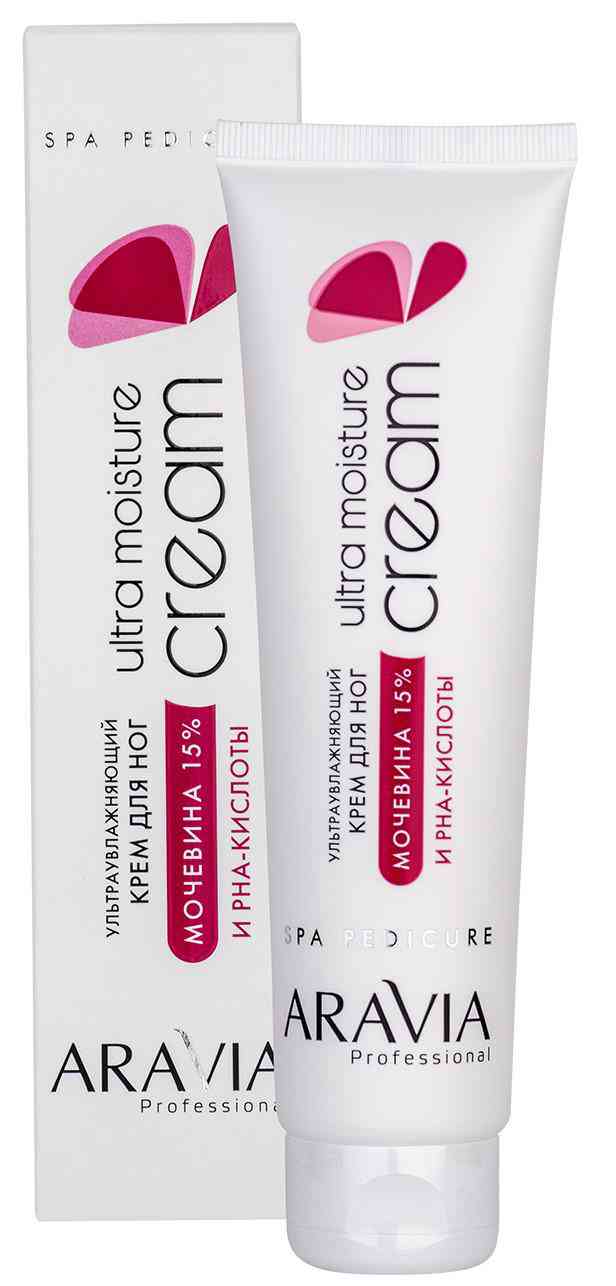 

Крем для ног Aravia Professional ультраувлажняющий мочевина 15% и PHA-кислоты