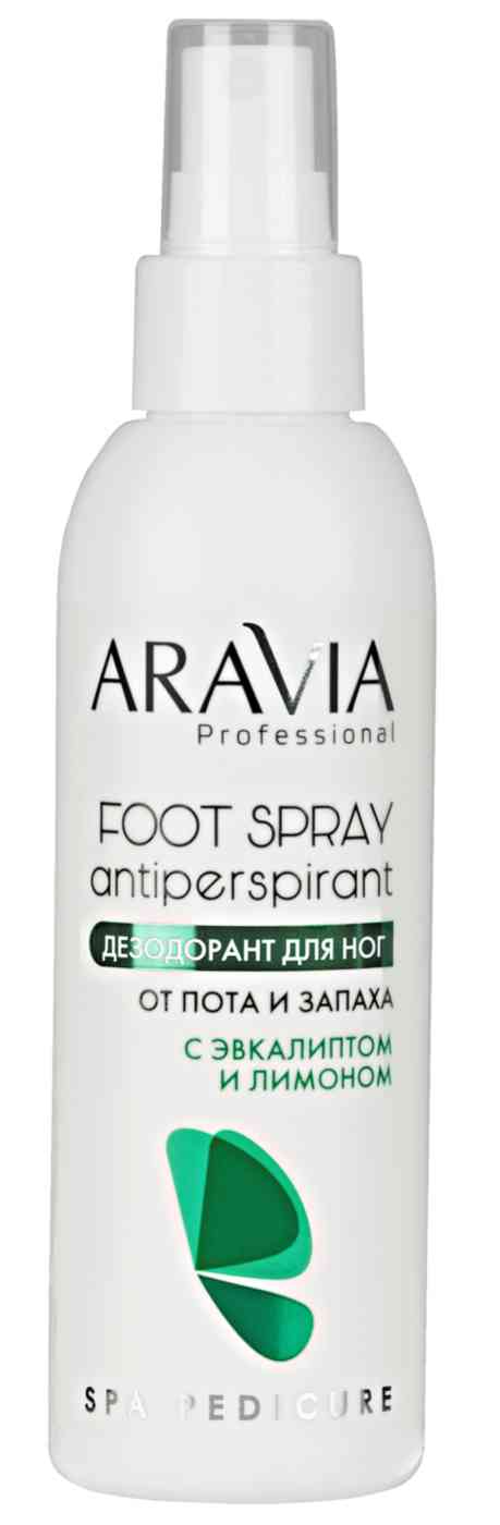 

Дезодорант для ног от пота и запаха Aravia Professional