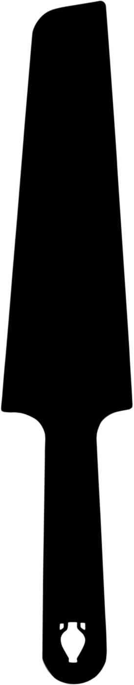 

Лопатка узкая пластиковая Архимед цвет: черный