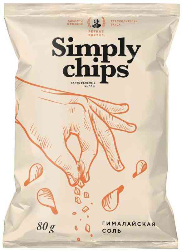

Чипсы картофельные Simply Chips