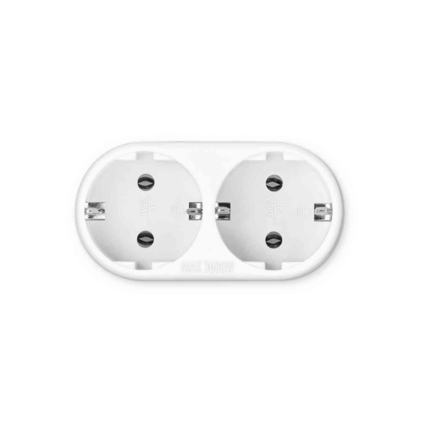 Сетевой разветвитель Buro BU-PS2G-W 2 гнезда 267₽