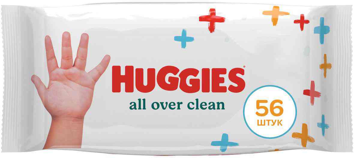 Влажные салфетки детские Huggies