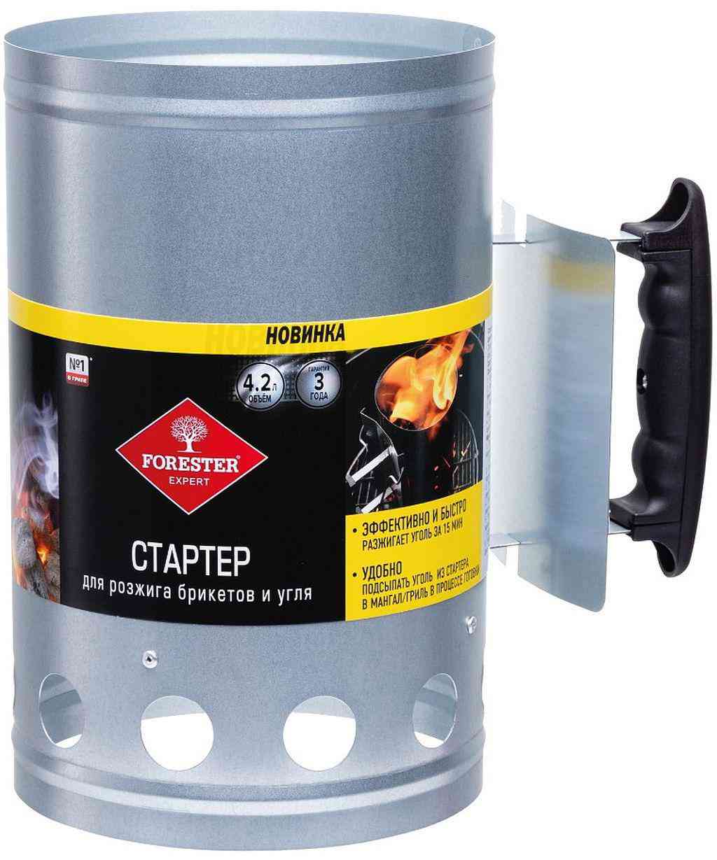 

Стартер для розжига брикетов и угля Forester