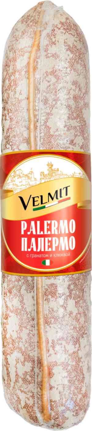 Колбаса сырокопченая Велмит Палермо с гранатом и клюквой