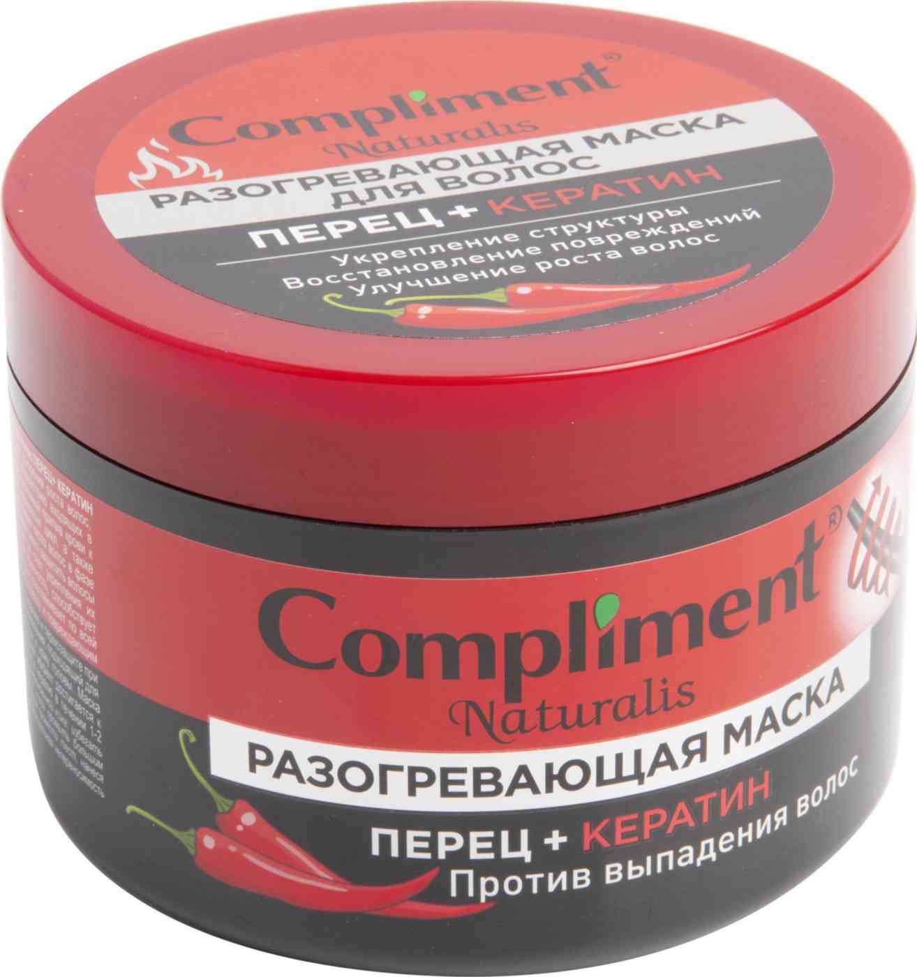 

Маска для волос разогревающая Compliment