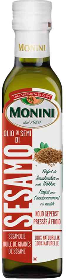 

Масло кунжутное Monini нерафинированное