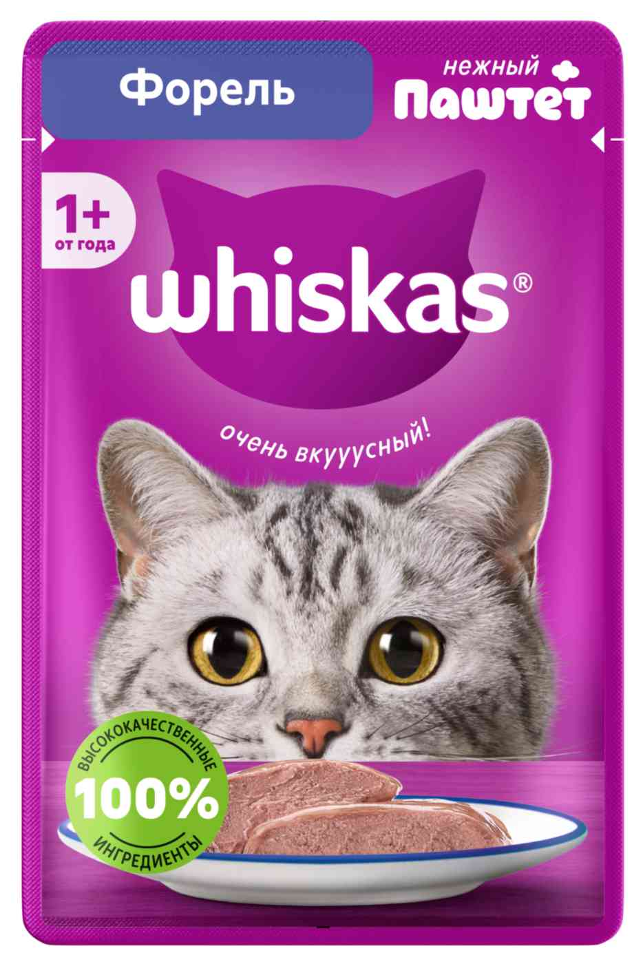 Влажный корм Whiskas