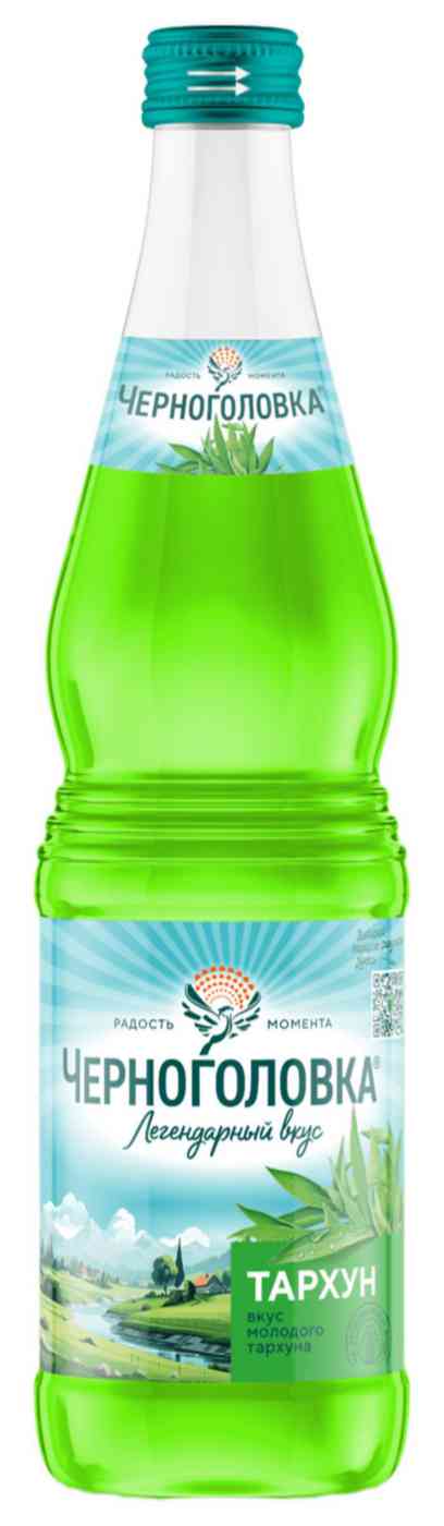 

Напиток газированный Черноголовка Тархун в стеклянной бутылке
